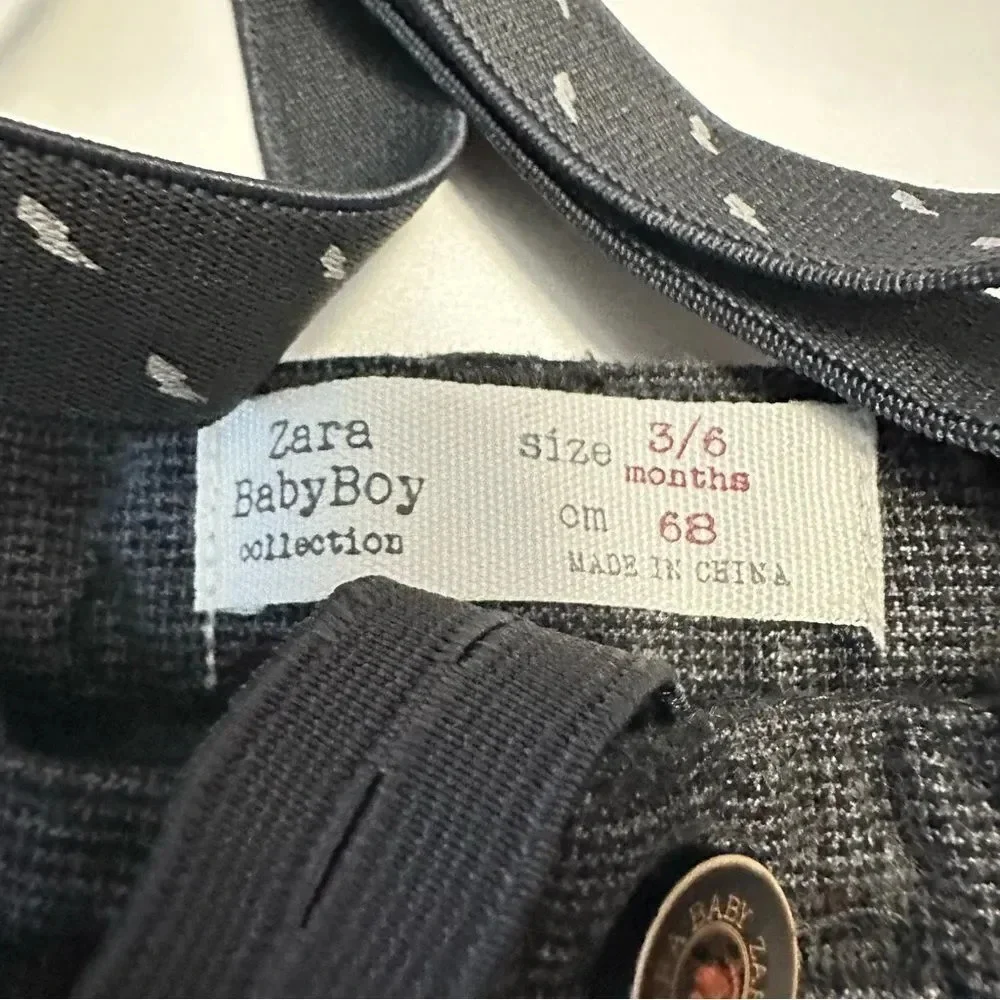 Baby Boy 6 Piece‎ Bundle of Clothing 6-12 Months Pajamas Overalls